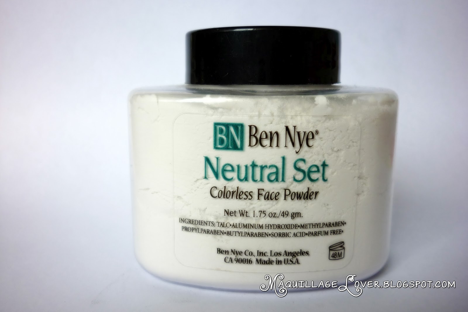 how to use ben nye neutral set translucent powder
