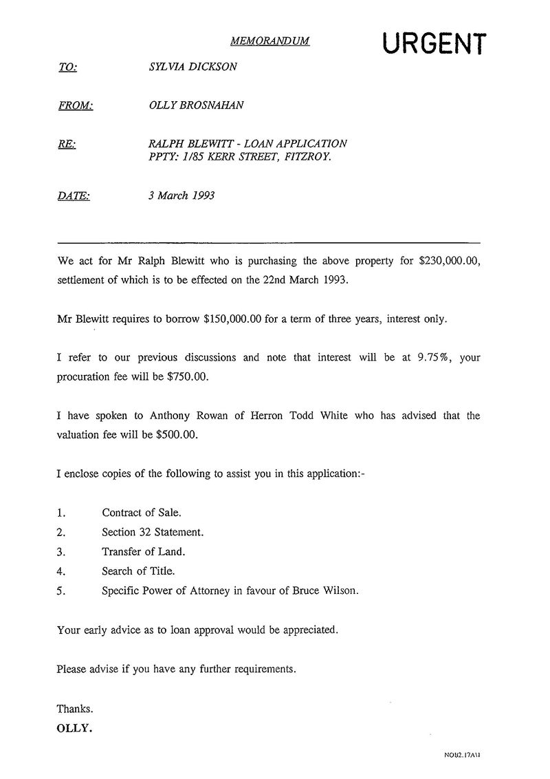 how to write application for loan
