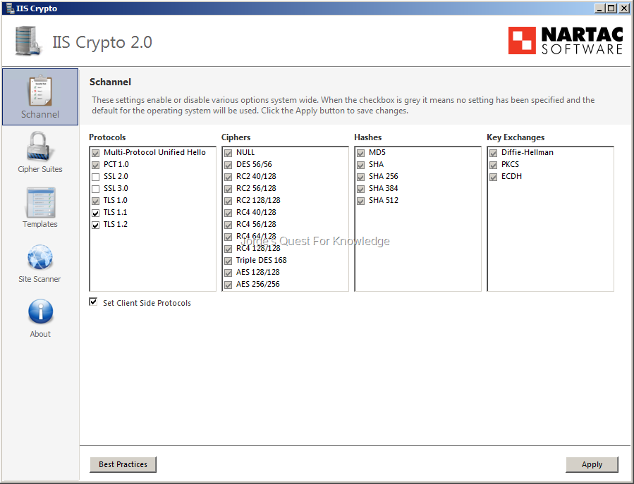 2008 rdp how to tell if tls 1.2 support