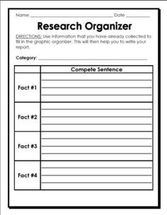 how to take notes for research middle school