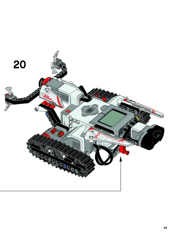 how to turn on a ev3 brick