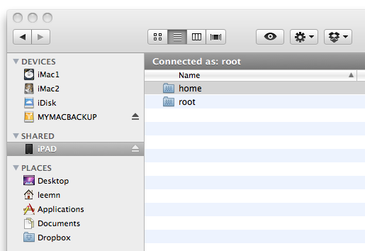 how to send ipad screen to a mac