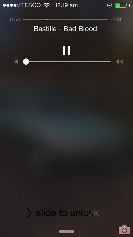 how to turn off music on iphone lock screen