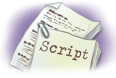how to write an animation script