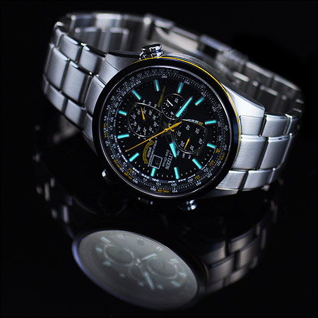 how to setup citizen blue angle watch h800
