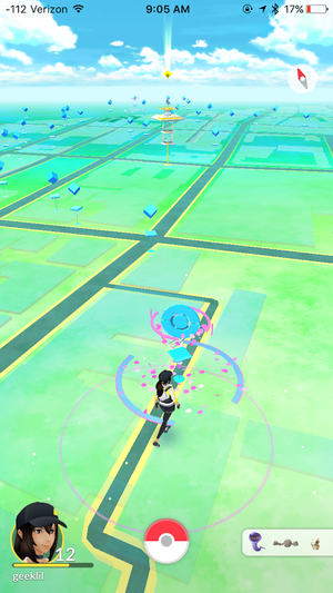how to set lure pokemon go