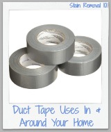 how to take out a tape stain