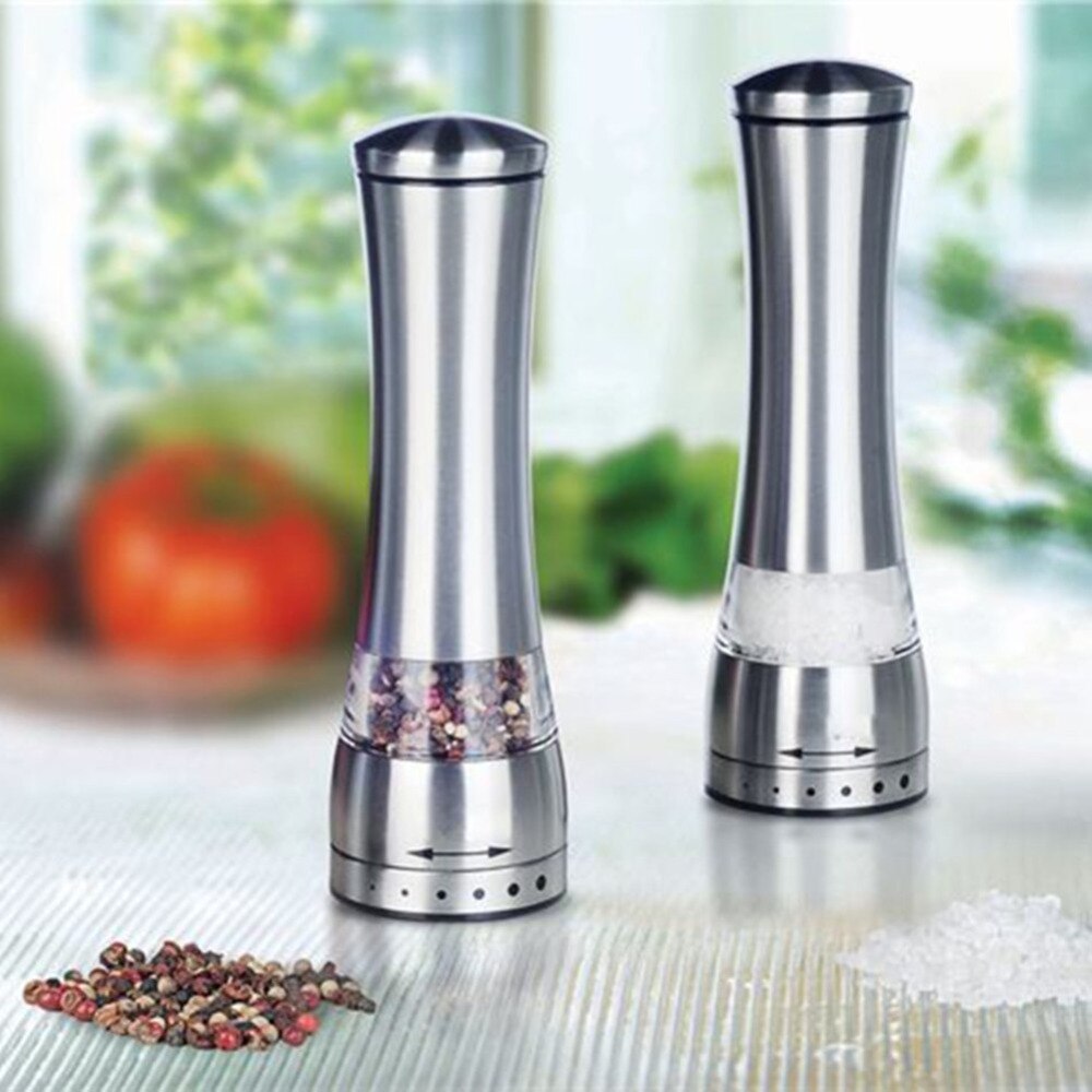 salt and pepper grinder set how to use