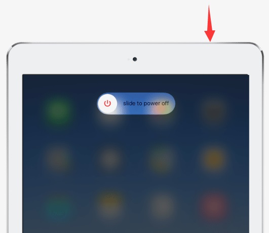 how to turn off slide down to shut down