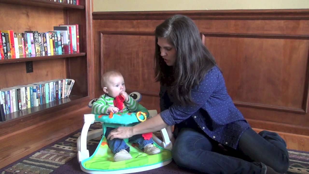 how to teach a baby to sit up