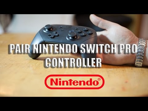 how to turn on switch using pro controller