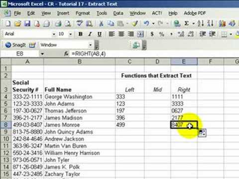 how to write text in excel