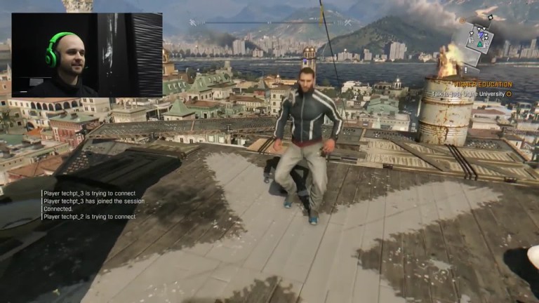 how to start dying light coop