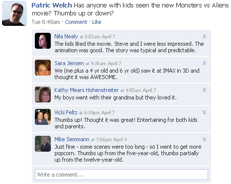 how to search in a facebook conversation