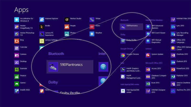 how to turn the bluetooth on on widows 8