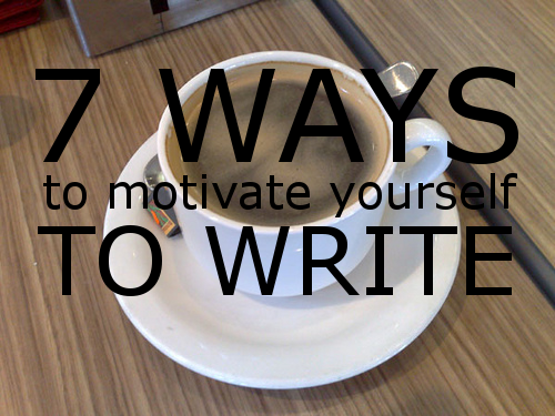 how to motivate yourself to write a paper