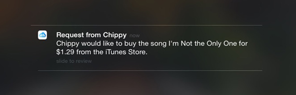 how to send a song from phone to another email