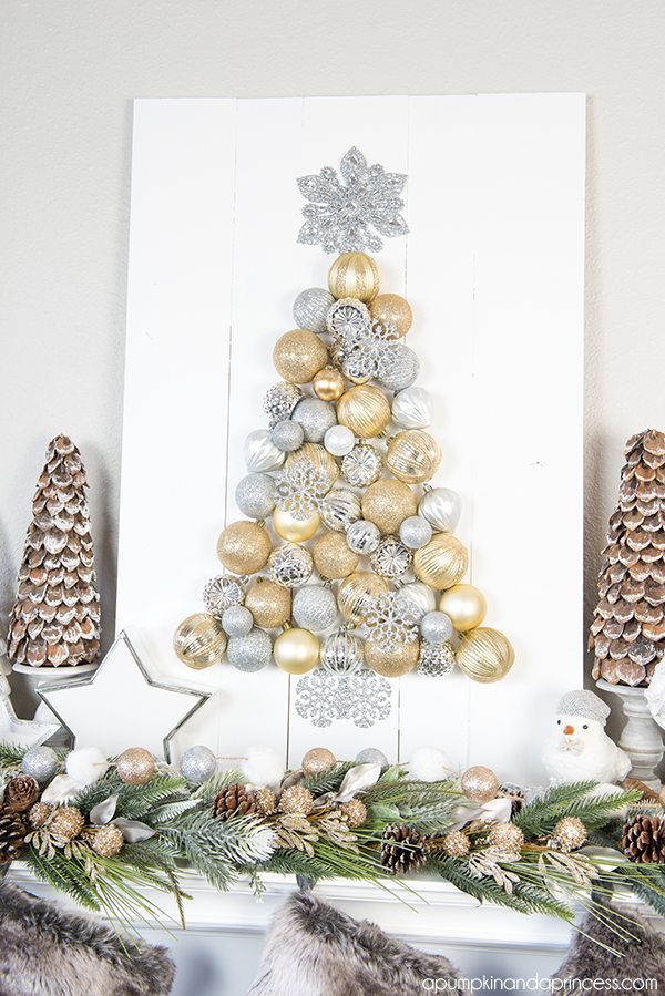 how to display christmas ornaments at a craft show