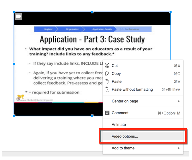 how to start a chat in google slides